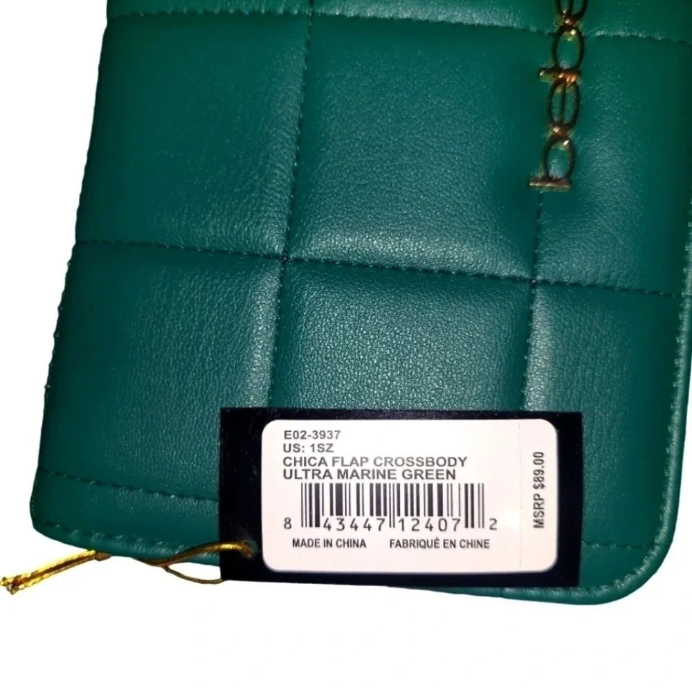 Bebe Chica Flap Quilted Crossbody NWT - Picture 2 of 4